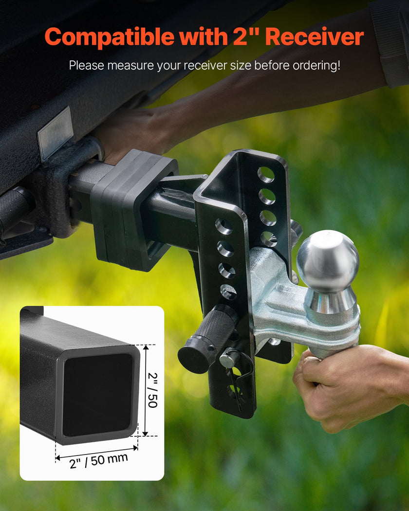 VEVOR Adjustable Trailer Hitch 2