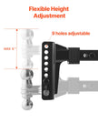 VEVOR Adjustable Trailer Hitch 2