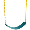VEVOR 2-Pack Swing Seats Swings Replacement for Outdoor Swing Set 66 Inch Chain