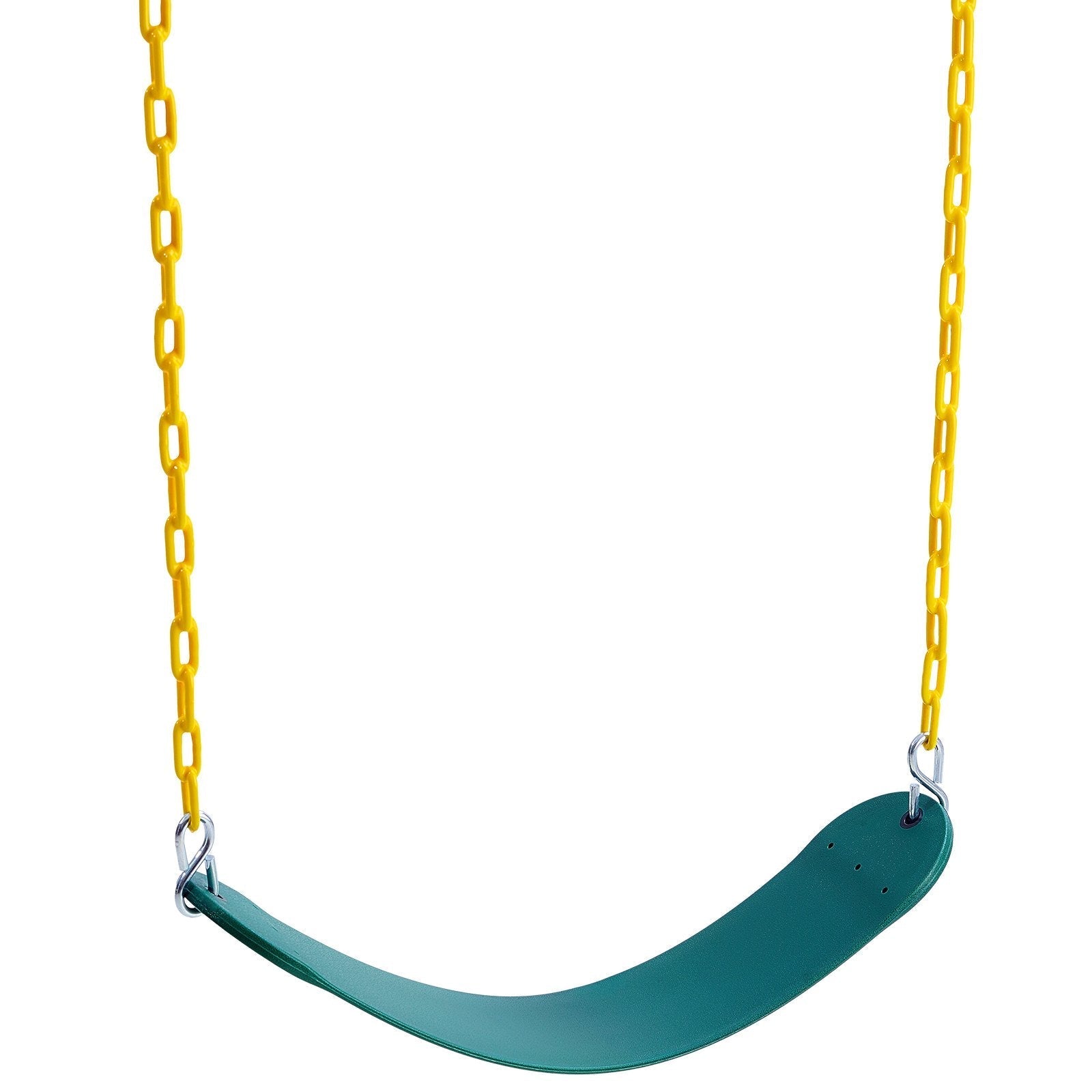 VEVOR 2-Pack Swing Seats Swings Replacement for Outdoor Swing Set 66 Inch Chain