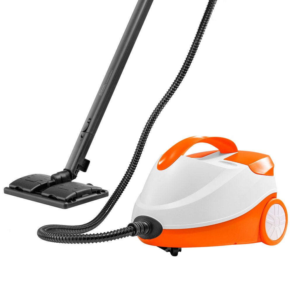 VEVOR Steam Cleaner 20 pcs Accessories 1.5L Tank for Floors Upholstery Cars