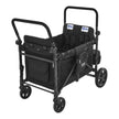 VEVOR Wagon Stroller for 4 Kids Push Pull Collapsible Stroller 330LBS Loading