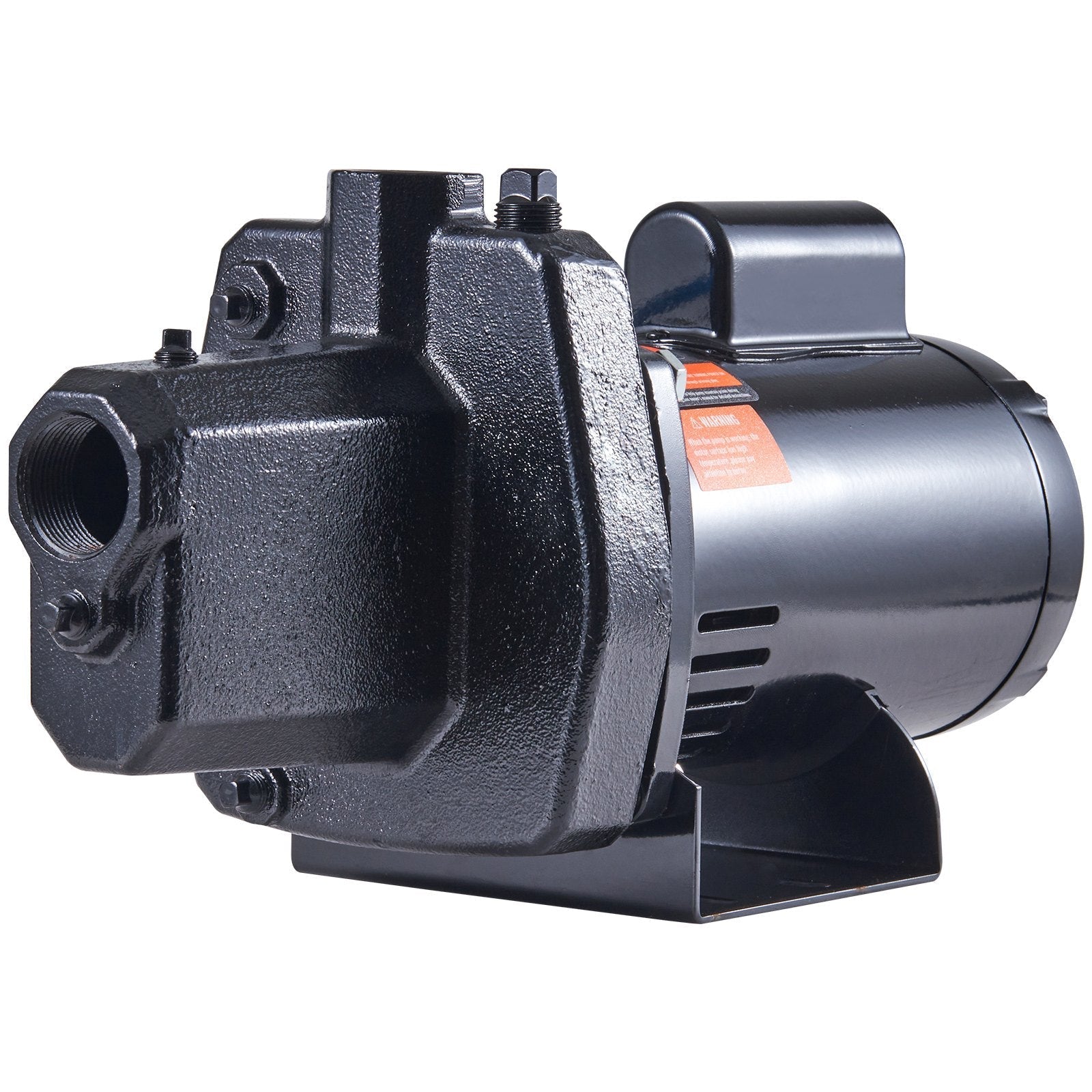VEVOR 1.5 HP Cast Iron Sprinkler/Irrigation Pump, 115/230 Volt, 66 GPM 3450 RPM Shallow Well Jet Water Pump Booster, 1'' NPT Outlet 1-1/4'' NPT Inlet Lake Lawn Pump for Irrigation Sprinkler System
