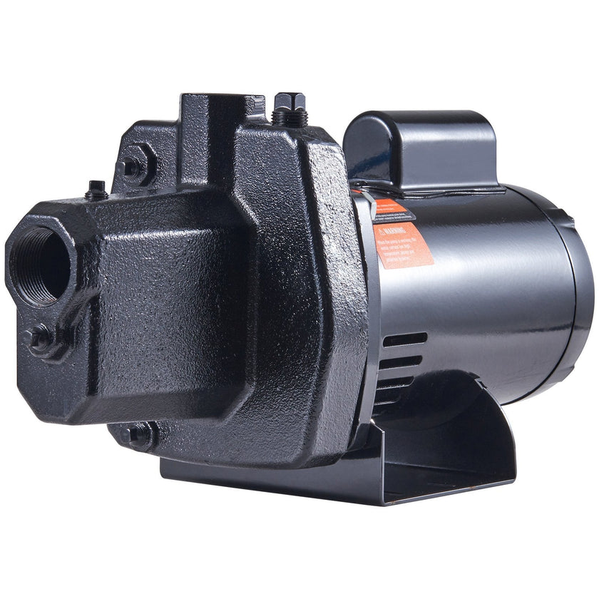 VEVOR 1.5 HP Cast Iron Sprinkler/Irrigation Pump, 115/230 Volt, 66 GPM 3450 RPM Shallow Well Jet Water Pump Booster, 1'' NPT Outlet 1-1/4'' NPT Inlet Lake Lawn Pump for Irrigation Sprinkler System
