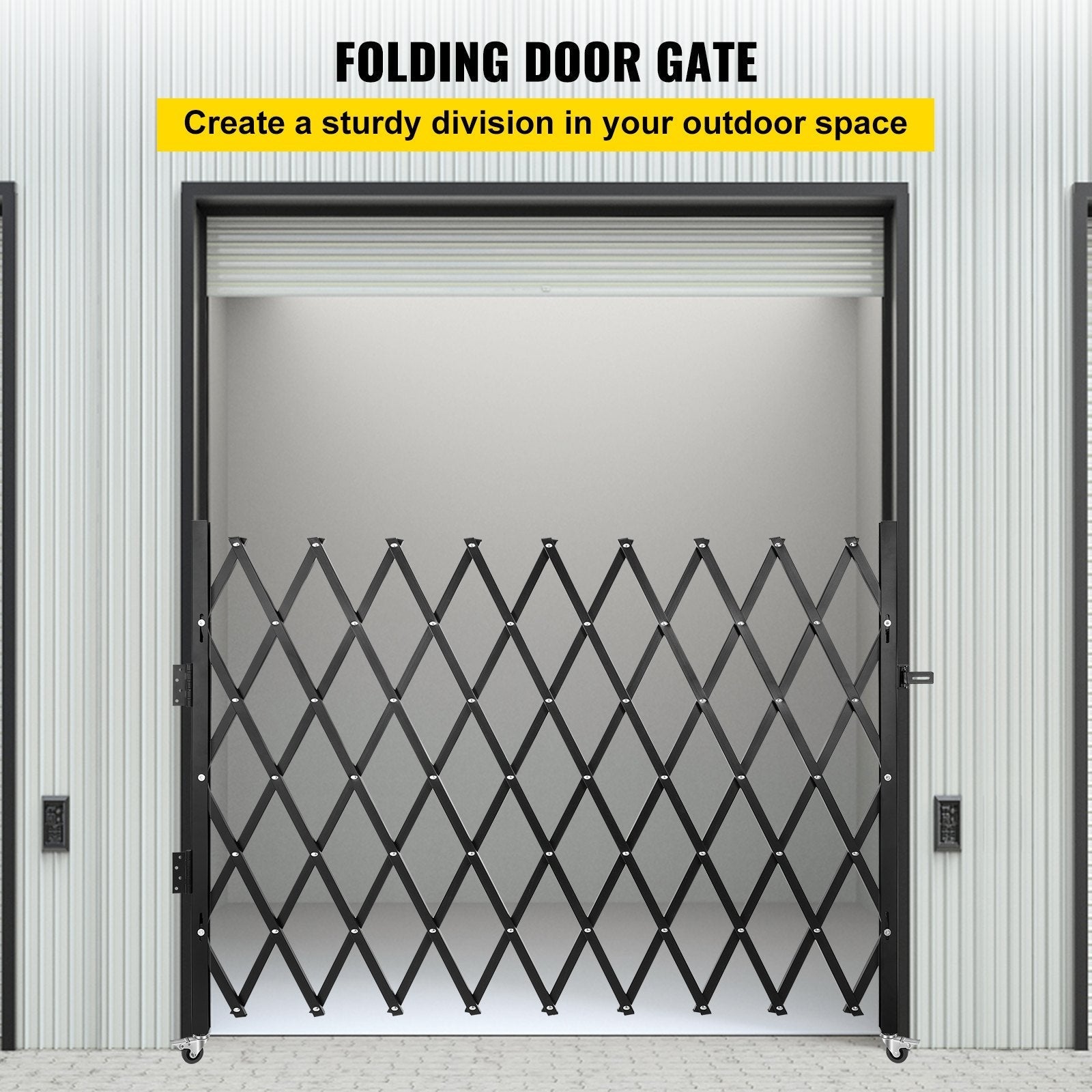 VEVOR Single Folding Security Gate, 75