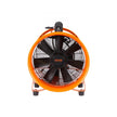 VEVOR Portable Ventilator, 12 inch Heavy Duty Cylinder Fan with 33ft Duct Hose, 560W Strong Shop Exhaust Blower 2894CFM, Industrial Utility Blower for Sucking Dust, Smoke, Smoke Home/Workplace