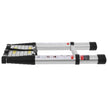 VEVOR Telescoping Extension Ladder 8.5FT One-button Retraction 375 LBS Capacity