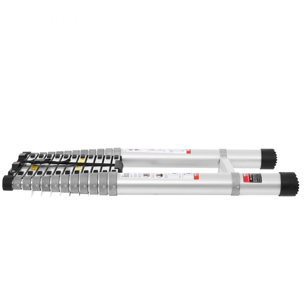 VEVOR Telescoping Extension Ladder 16.5FT Multi-button Retraction 419 LBS