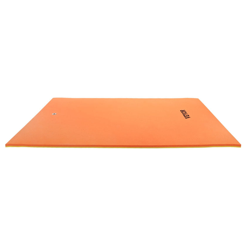 VEVOR Lily Pad Floating Mat, Large 9x6 FT Floating Water Pad, 3-Layer Floating Dock for Adults Kids, 1.3