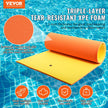 VEVOR Lily Pad Floating Mat, Large 12x6 FT Floating Water Pad, 3-Layer Floating Dock for Adults Kids, 1.3
