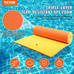 VEVOR Lily Pad Floating Mat, Large 18x6 FT Floating Water Pad, 3-Layer Floating Dock for Adults Kids, 1.3