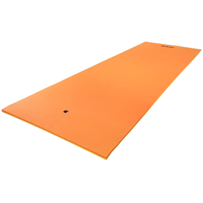 VEVOR Lily Pad Floating Mat, Large 18x6 FT Floating Water Pad, 3-Layer Floating Dock for Adults Kids, 1.3