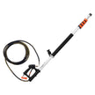 VEVOR Pressure Washer Telescoping Wand 18 ft Brush Head Telescopic Spray Wand