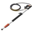 VEVOR Pressure Washer Telescoping Wand 18 ft Brush Head Telescopic Spray Wand