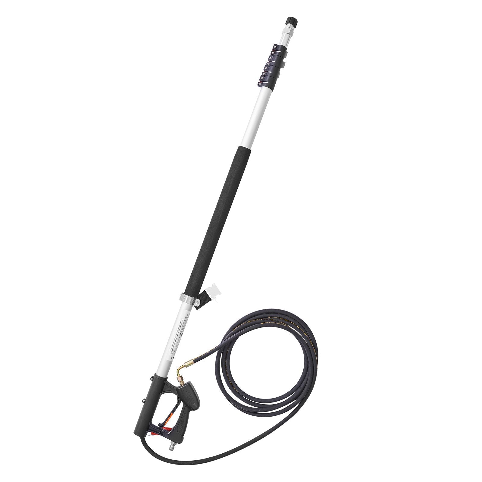 VEVOR Pressure Washer Telescoping Wand 21 ft Brush Head Telescopic Spray Wand