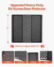 VEVOR RV Screen Door Protector Adjusts from 22 to 31.5 in Adjustable Door Grille