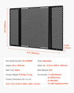 VEVOR RV Screen Door Protector Adjusts from 22 to 31.5 in Adjustable Door Grille