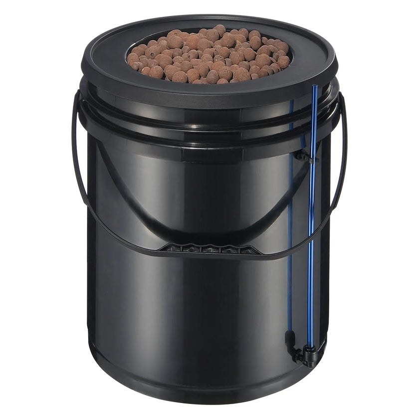VEVOR RDWC Hydroponics System Recirculating Deep Water Culture 4 Buckets 5 Gal