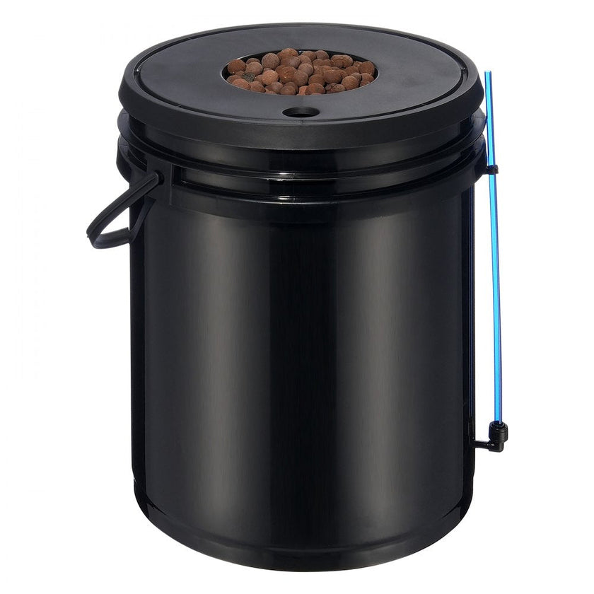 VEVOR DWC Hydroponic System, 5 Gallon 4 Buckets, Deep Water Culture Growing Bucket, Hydroponics Grow Kit with Pump, Air Stone and Water Level Device, for Indoor/Outdoor Leafy Vegetables