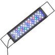 VEVOR Aquarium Light, 10W Full Spectrum Fish Tank Light with 5 Levels Adjustable Brightness, Adjustable Timer and Power-Off Memory, with ABS Shell Extendable Brackets for 12