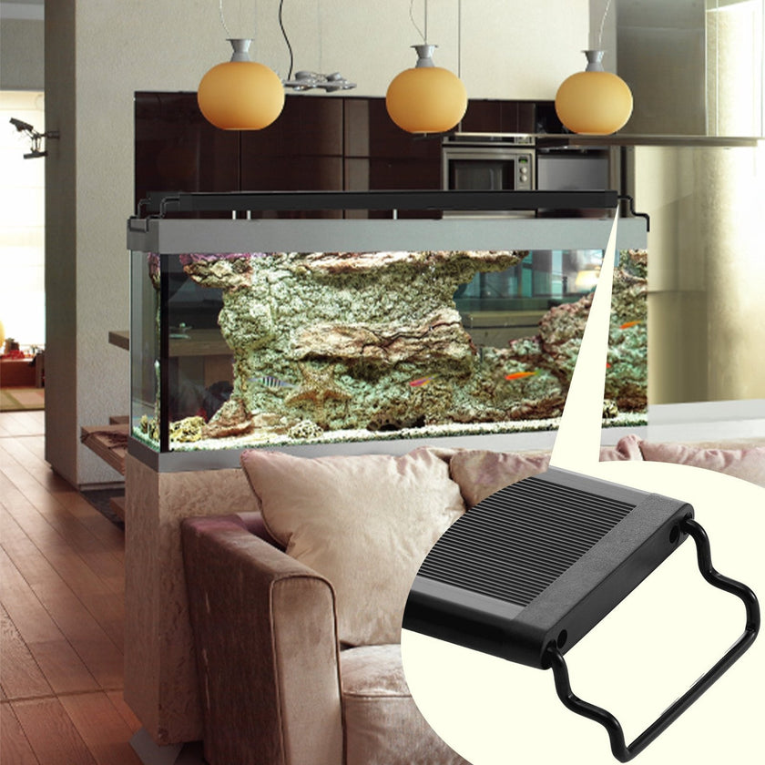 VEVOR Aquarium Light, 18W Full Spectrum Fish Tank Light with 24/7 Natural Mode, Adjustable Timer & 5-Level Brightness, with Aluminum Alloy Shell Extendable Brackets for 18