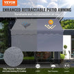 VEVOR Manual Retractable Awning, 118