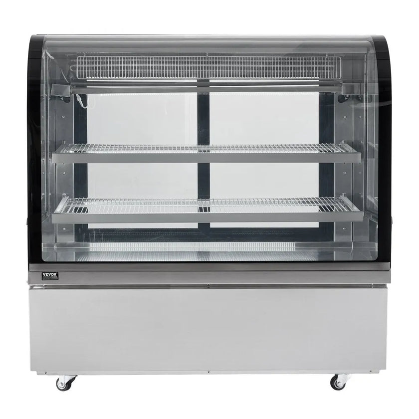 VEVOR Refrigerated Display Case Bakery Display Fridge Case 18 cu ft/505L 2-Tier