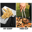 VEVOR Fry Warmer French, Fry Heat Lamp w/ Drain Board & Pan Food Lamp Warmer SUS