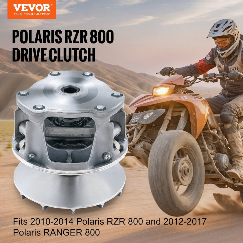 VEVOR Primary Drive Clutch Fits for Polaris RZR 800 2010-2014, Polaris RANGER 800 2012-2017, Drive Clutch Assembly 1.16