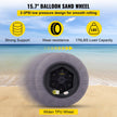 VEVOR Beach Balloon Wheels, 15.7