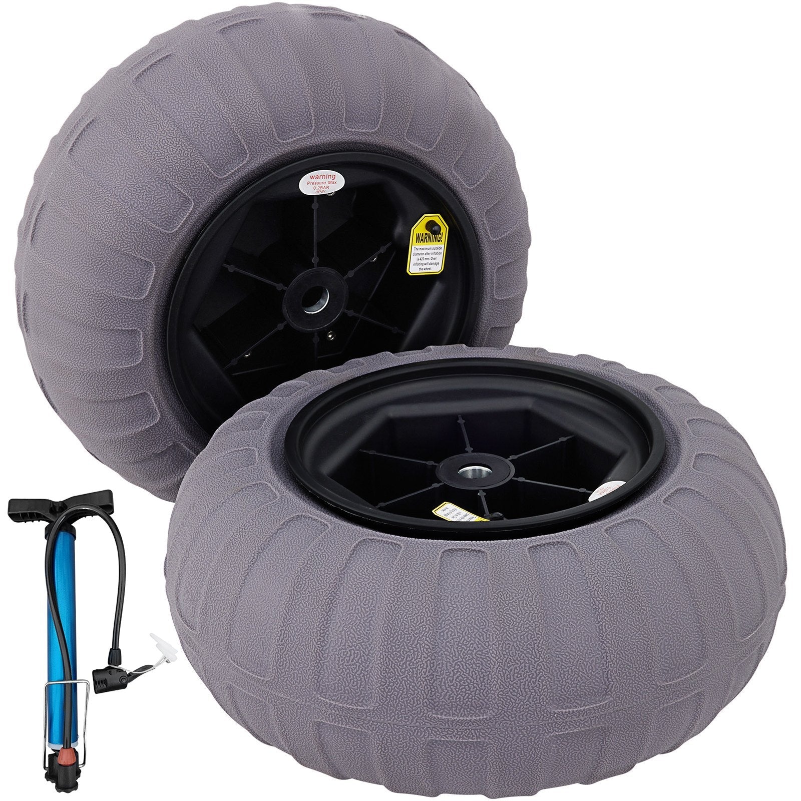 VEVOR Beach Balloon Wheels, 15.7