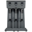VEVOR Milkshake Maker, 375W x 3 Electric Milkshake Machine, Commercial Triple Heads Drink Mixer Blender, LED Intelligent Microswitch, 3-Speed Milkshake Mixer with 3 x 820 ml Stainless Steel Cups