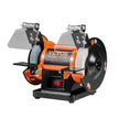 VEVOR Bench Polisher & Buffing Machine for Metal/Jewelry/Wood - With Wool & Abrasive Wheels, 100 Tools, 3590RPM