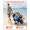 VEVOR Beach Dolly Cart with 12