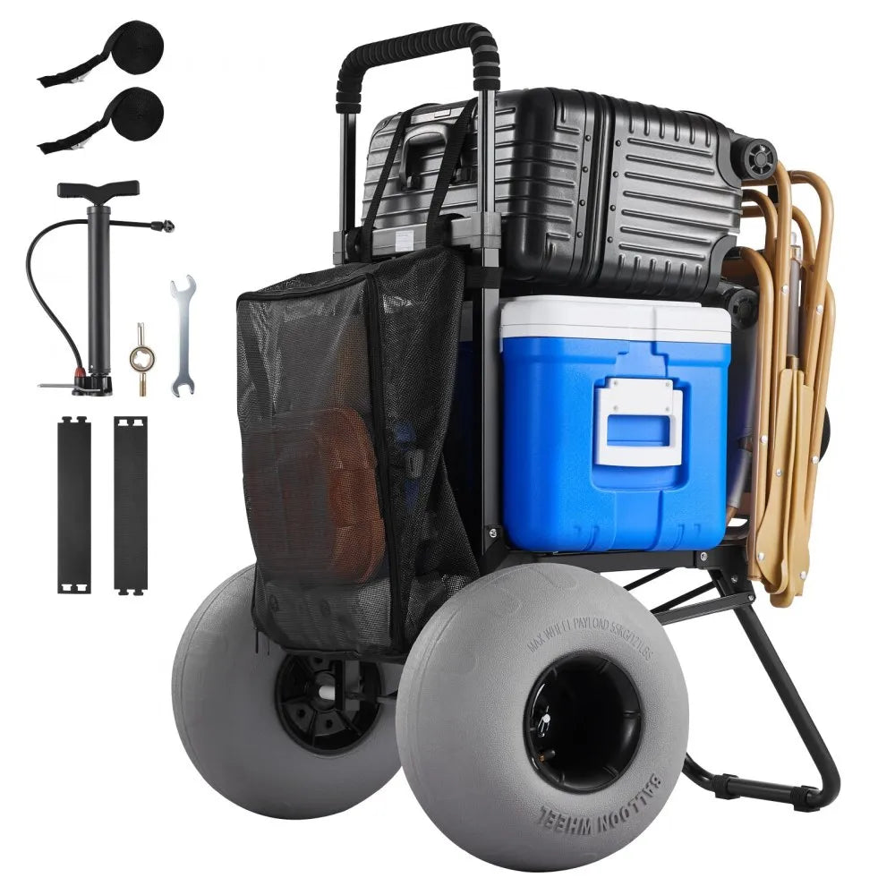 VEVOR Beach Dolly Cart with 12