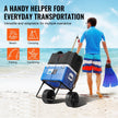 VEVOR Beach Dolly with Big Wheels for Sand, 15.4