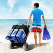 VEVOR Beach Dolly with Big Wheels for Sand, 20.1