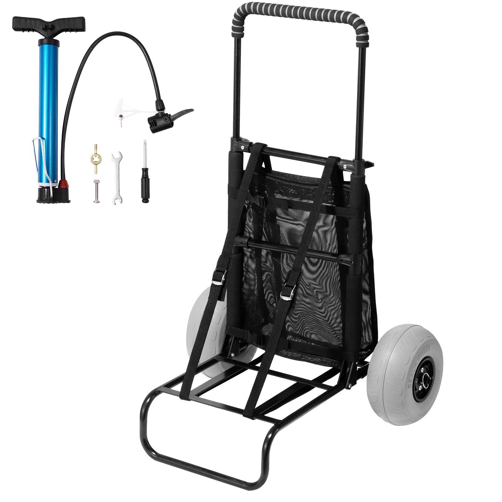 VEVOR Beach Dolly with Big Wheels for Sand, 20.1