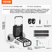 VEVOR Beach Dolly with Big Wheels for Sand, 29.9