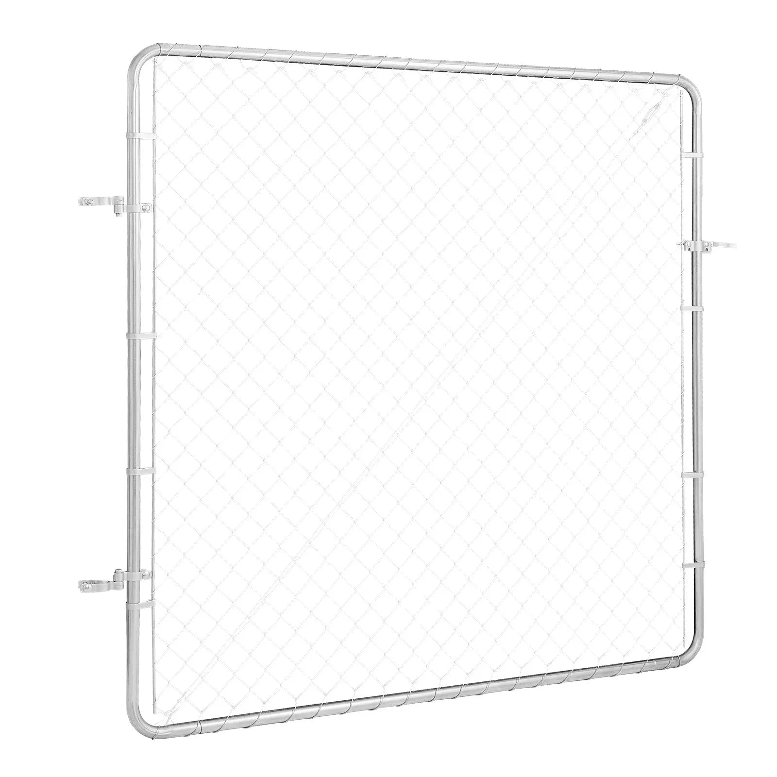 VEVOR Chain Link Fence Gate Fit 3 ft x 4 ft Garden Fence Gate Posts Not Included