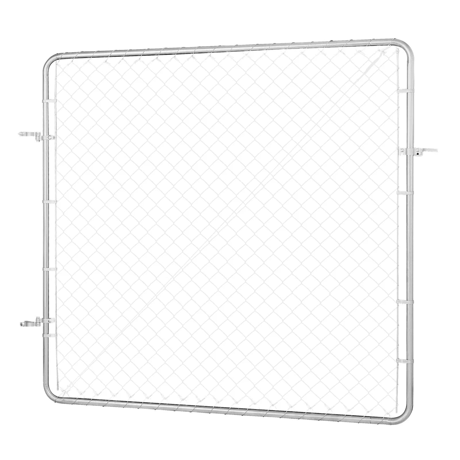 VEVOR Chain Link Fence Gate Fit 3 ft x 4 ft Garden Fence Gate Posts Not Included