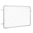 VEVOR Chain Link Fence Gate Fit 2.2-6 ft x 6 ft Garden Gate Posts Not Included