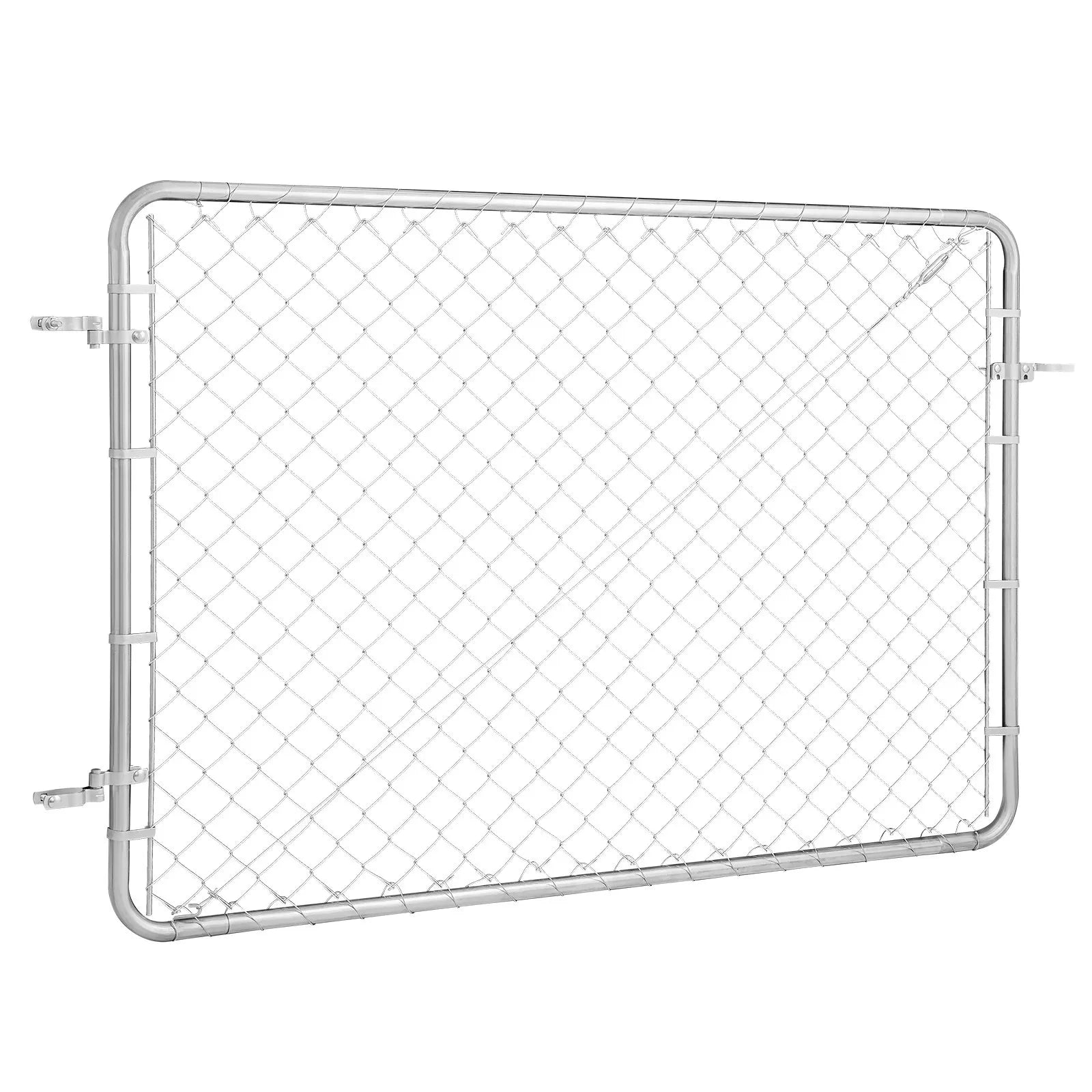 VEVOR Chain Link Fence Gate Fit 2.2-6 ft x 6 ft Garden Gate Posts Not Included