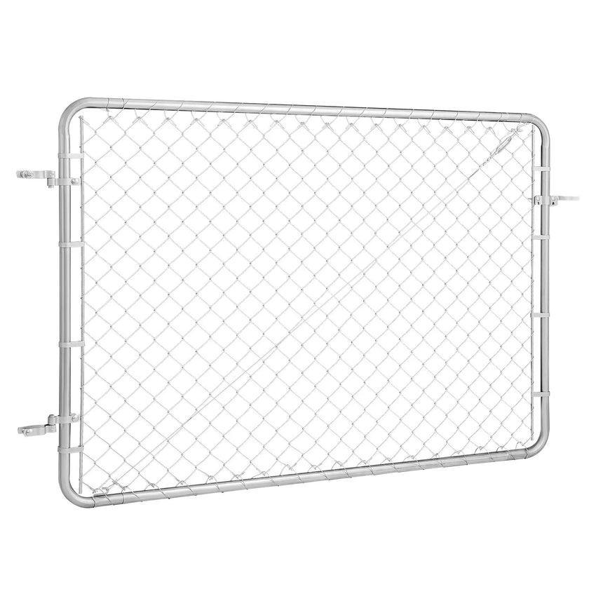 VEVOR Chain Link Fence Gate Fit 2.2-6 ft x 6 ft Garden Gate Posts Not Included
