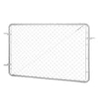 VEVOR Chain Link Fence Gate Fit 2.2-6 ft x 6 ft Garden Gate Posts Not Included