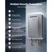 VEVOR Gas Tankless Water Heater 8Gal 191000 BTU Smart Temp Control