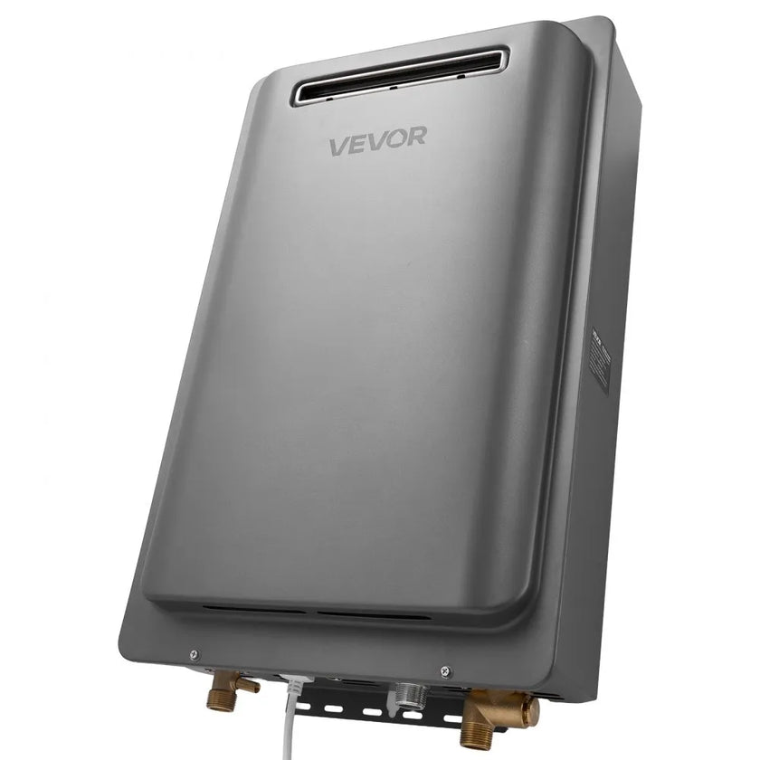 VEVOR Gas Tankless Water Heater 8Gal 191000 BTU Smart Temp Control