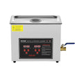 VEVOR Ultrasonic Cleaner with Digital Timer & Heater, Professional Ultra Sonic Jewelry Cleaner, Stainless Steel Heated Cleaning Machine for Glasses Watch Rings Small Parts Circuit Board (6L)