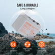VEVOR Deep Cycle Battery, 12V 40AH, AGM Marine Rechargeable Battery, High Self-Discharge Rate 400A Discharge Current for Mobility Scooters Electric Wheelchairs Go-Karts e-Bikes, Tested to UL Standards