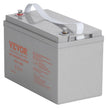 VEVOR Deep Cycle Battery, 12V 100 AH, AGM Marine Rechargeable Battery, High Self-Discharge Rate 800A Current, for RV Solar Marine Off-Grid Applications UPS Backup Power System, Tested to UL Standards
